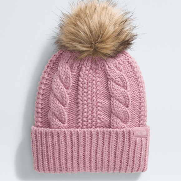 THE NORTH FACE
WOMEN'S OH MEGA FUR POM BEANIE HAT NWT MAUVE - Picture 1 of 6